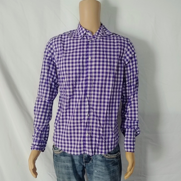 Frank & Eileen Checked Button Down Shirt - Picture 1 of 8
